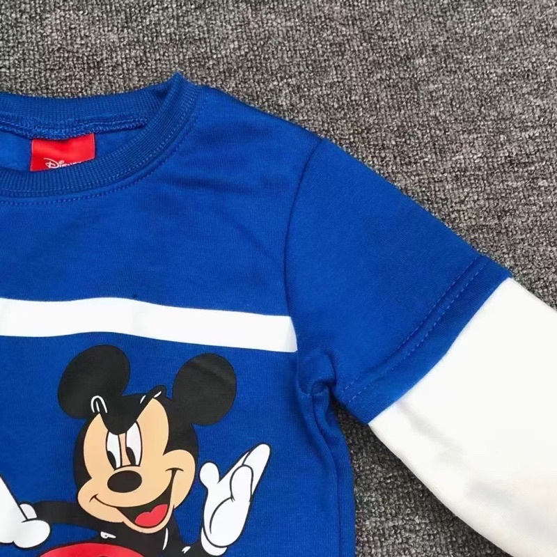 Bộ nỉ Micky Disney dư xịn bé trai-MS112