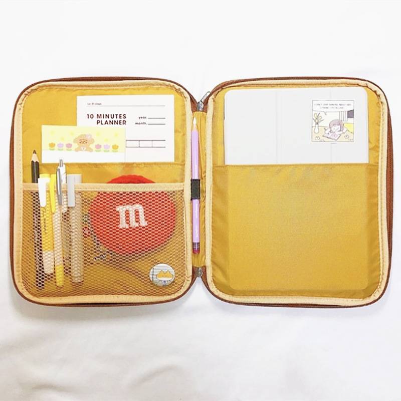 Túi Đựng Laptop 11 Inch 13 Inch Thêu Họa Tiết Phong Cách Hàn Quốc