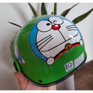 Nón bảo hiểm DOREMON có kính chắn bụi. Mũ bảo hiểm cho trẻ em nhiều màu. Nón bảo hiểm bảo vệ đầu cho bé yêu