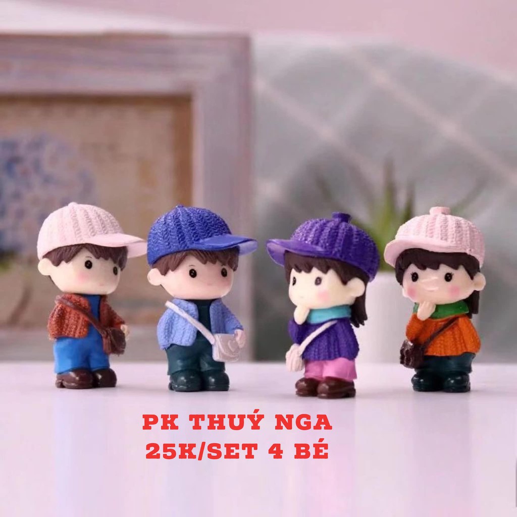 Bộ 4 em bé kute
