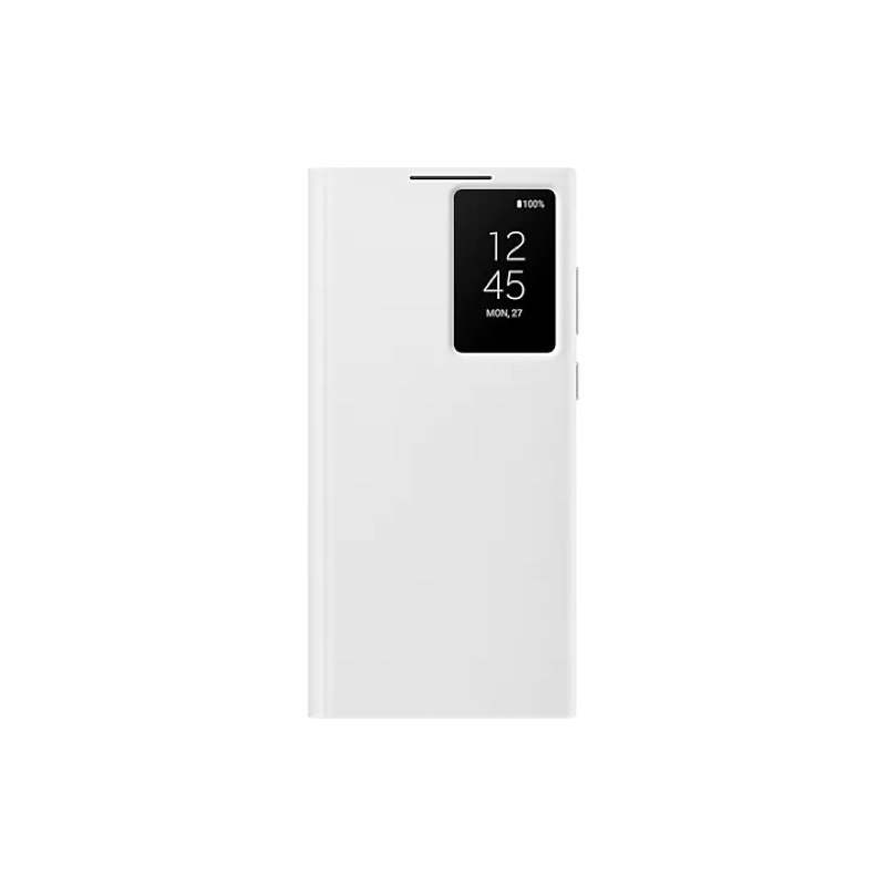 Bao Da Cho Điện Thoại Galaxy S22 Ultra Smart Clear View Cover - Hàng Chính Hãng -TechWatchVN