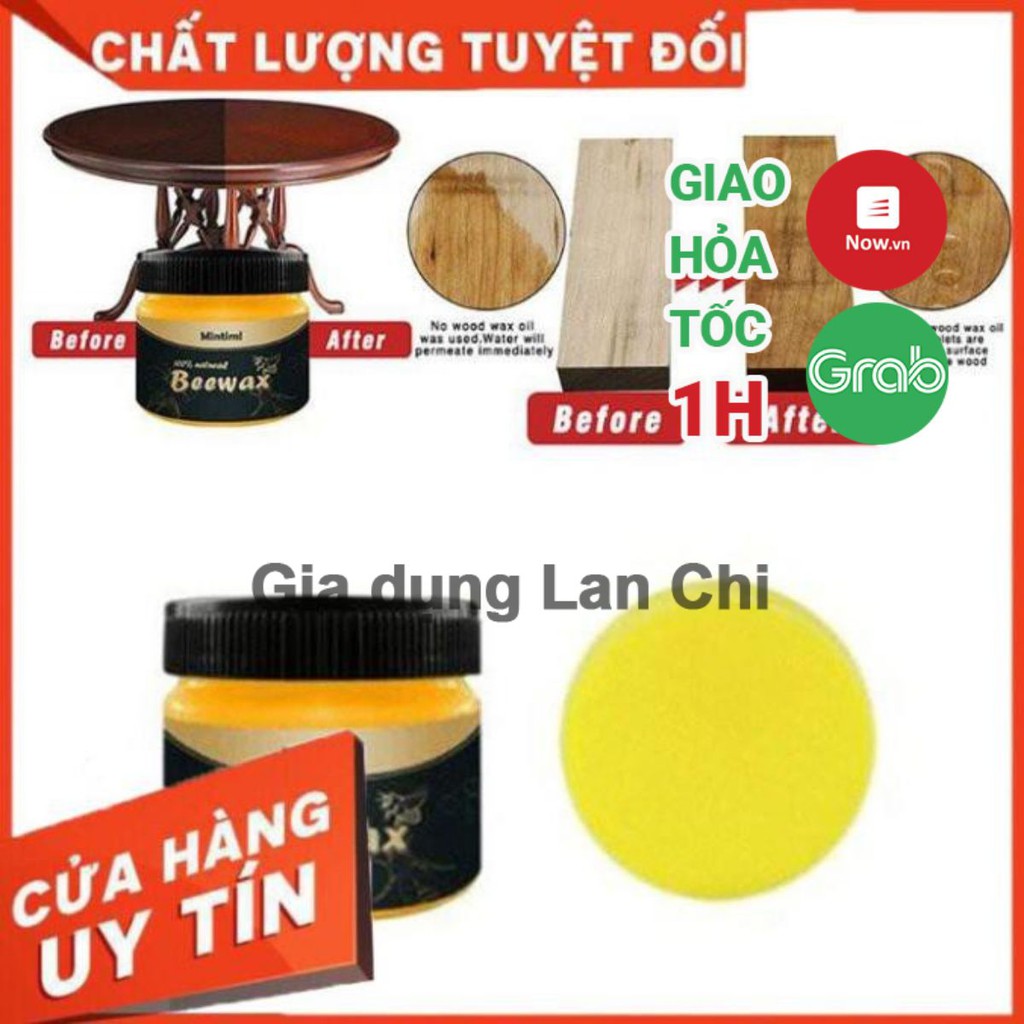 [Hàng loại 1] Sáp ong Beewax đánh bóng đồ gỗ, sàn gỗ tết năm mới 2021