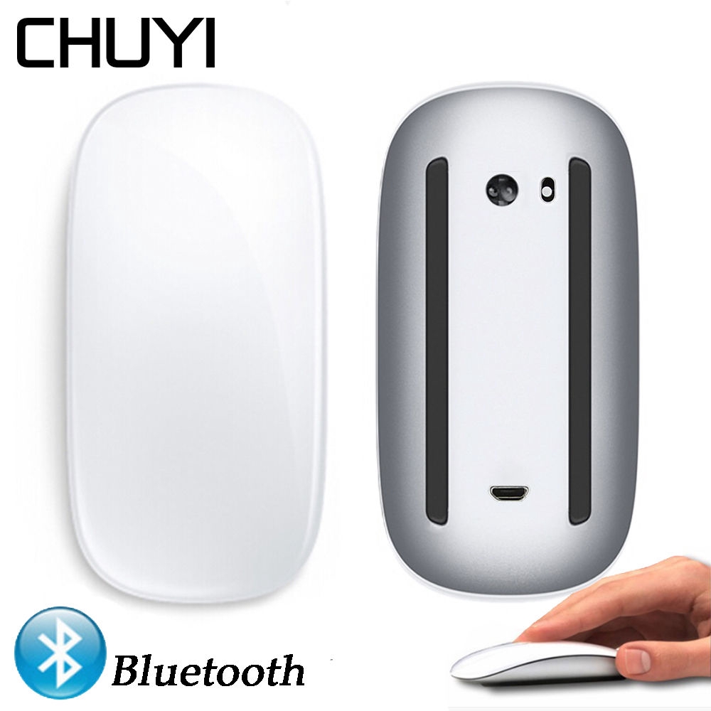 Chuột Không Dây Bluetooth 5.0 Siêu Mỏng Cho Macbook / Pc