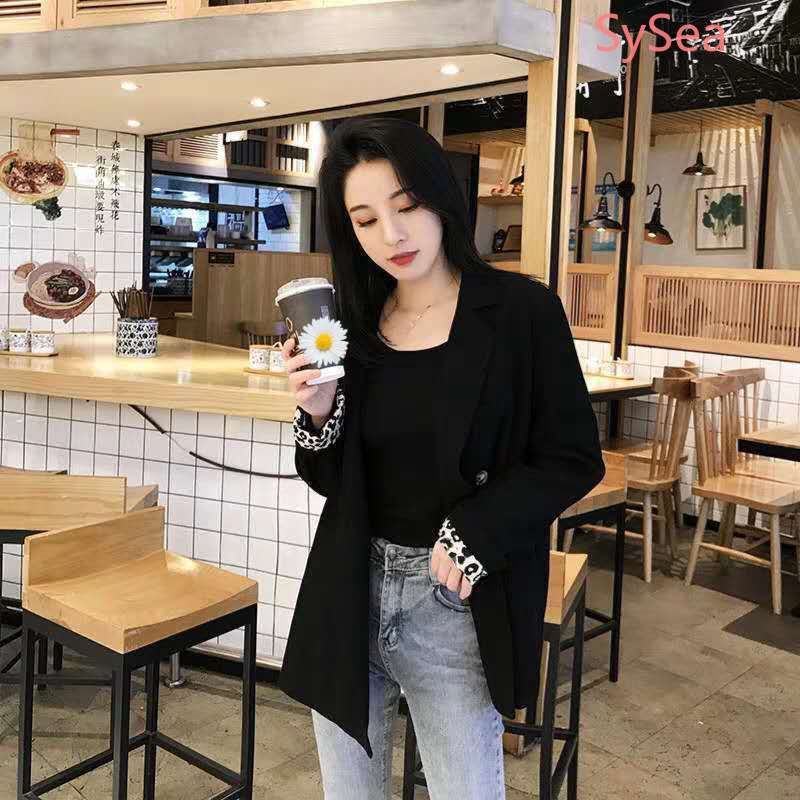 Áo Khoác Tay Dài Thời Trang Công Sở Thanh Lịch Cho Nữ Kiểu Hàn Quốc