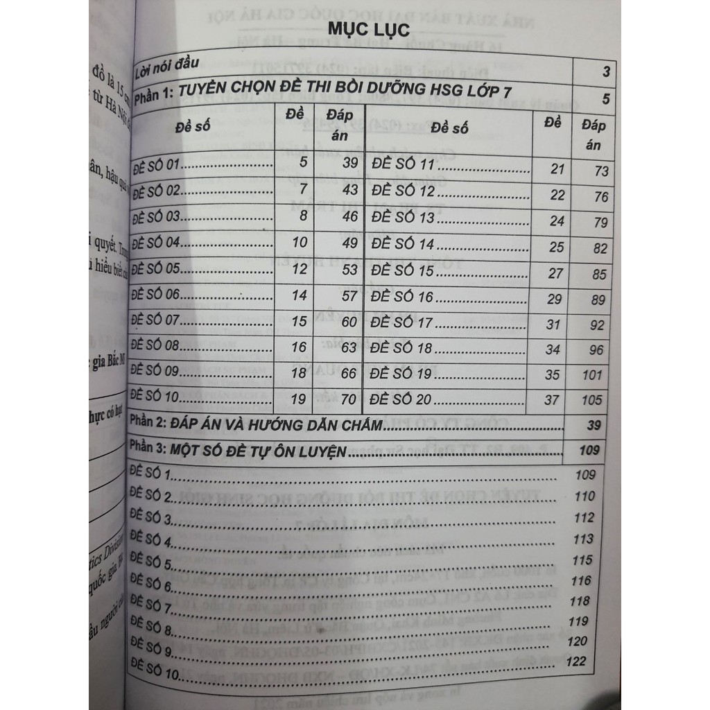 Sách - Tuyển chọn đề thi Bồi dưỡng học sinh giỏi môn Địa Lí lớp 7