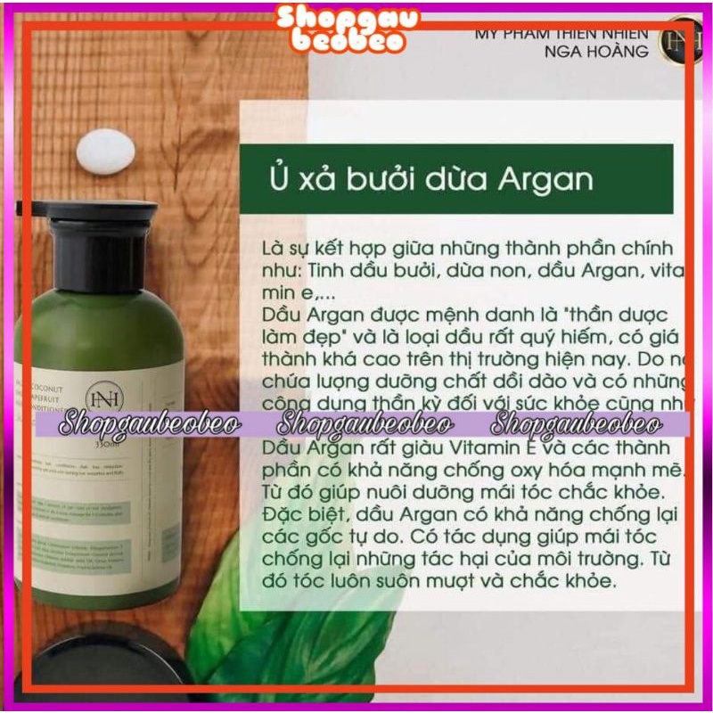 GEL Ủ BƯỞI NGA HOÀNG - GEL Ủ BƯỞI DỪA ARGAN MỚI NHẤT 2021