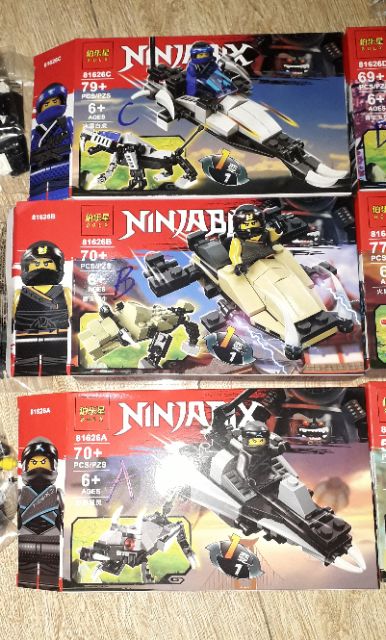 Lắp ráp 1 hộp LegoNinjaBix Linh thú kết hợp 81626 có nhiều chi tiết bằng nhựa ABS