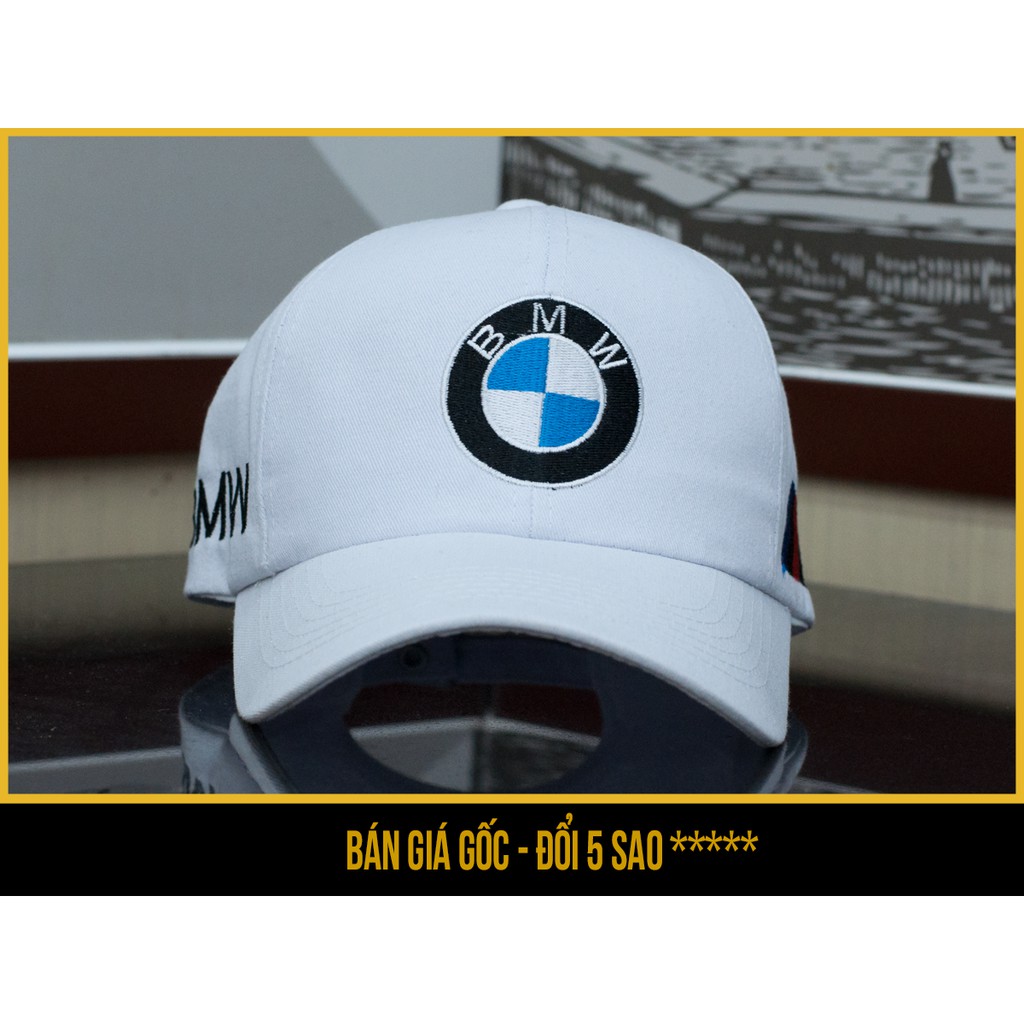 Mũ nón lưỡi trai Bmw cá tính (đen và trắng)- săn nón đẹp