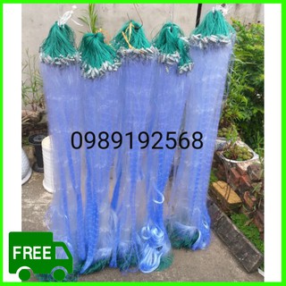 <Freeship> Lưới đánh cá 3 màn then 5 cao 1,2m dài 50 m bắt cá to từ 800g đến 4kg ,tuyển sỉ lẻ đồ câu cá toàn quốc
