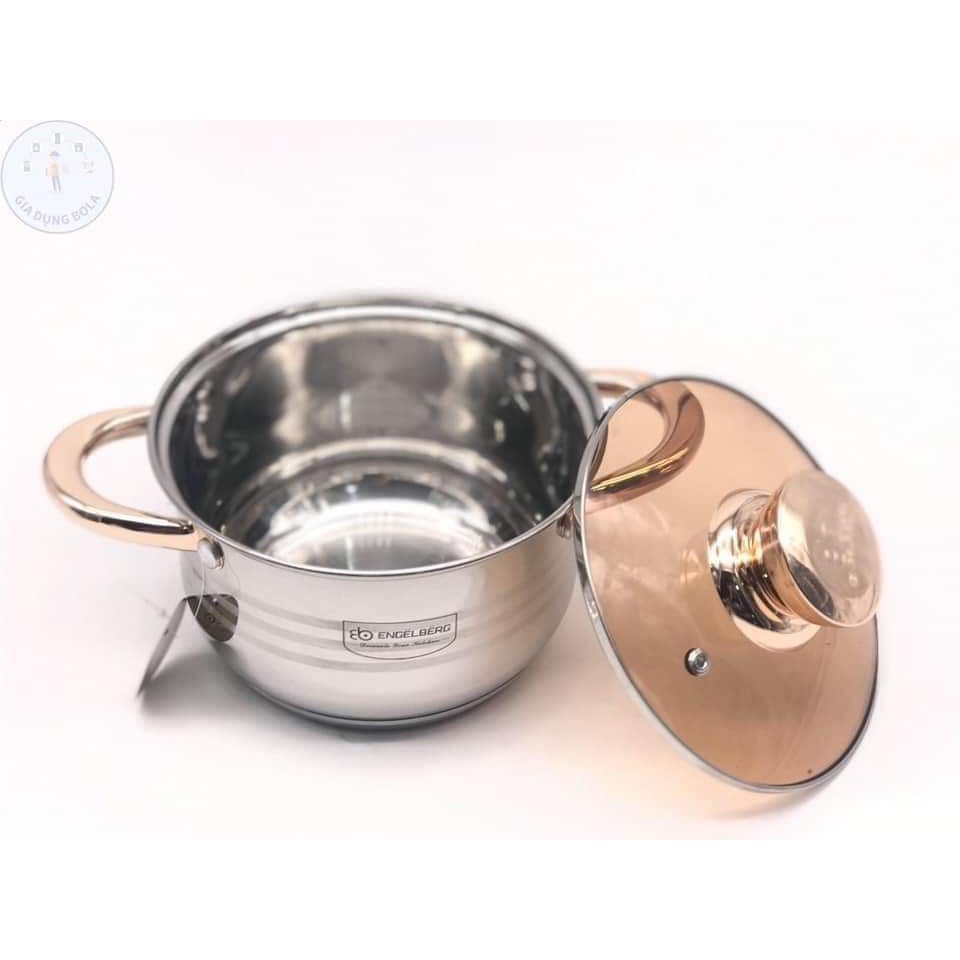 Bộ Nồi 6 Món Vung Kính ENGELBERG EB-8013