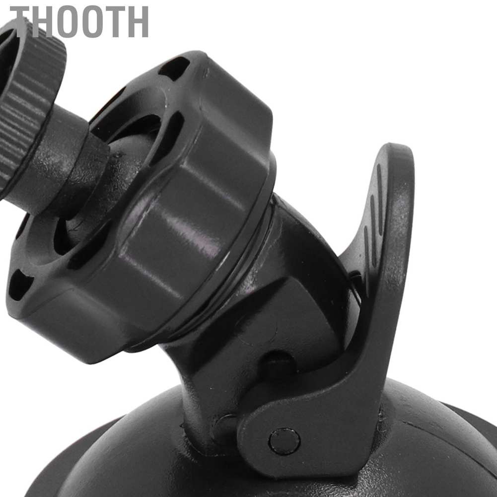 Giá đỡ máy ảnh có giác hút 1/4 inch màu đen gắn kính chắn gió xe hơi cho DV GPS | BigBuy360 - bigbuy360.vn