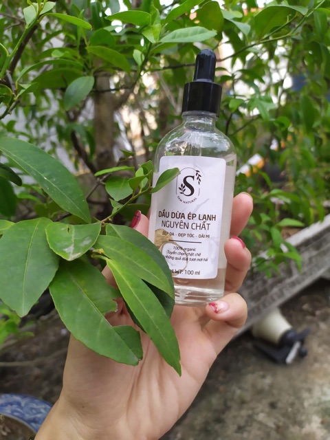 DẦU DỪA ÉP LẠNH NGUYÊN CHẤT