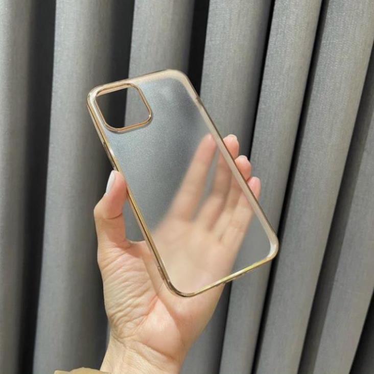 Ốp Iphone 12 Pro Max chính hãng J-case lưng nhám viền 2 màu nổi bật chống ố