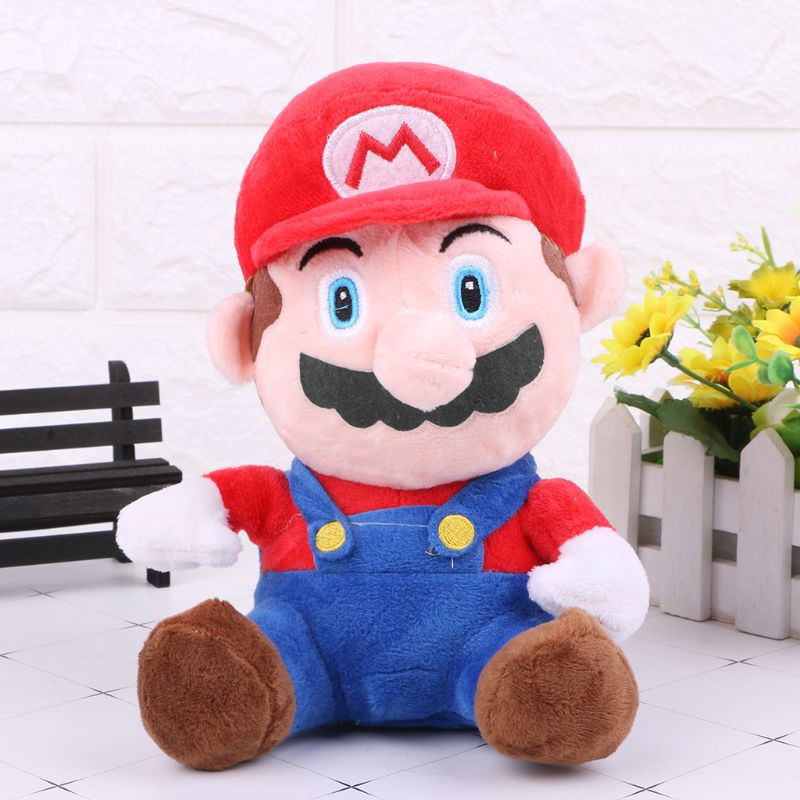đồ chơi nhồi bông Hình Nhân Vật Trong Game Super Mario Cao 8 Inch