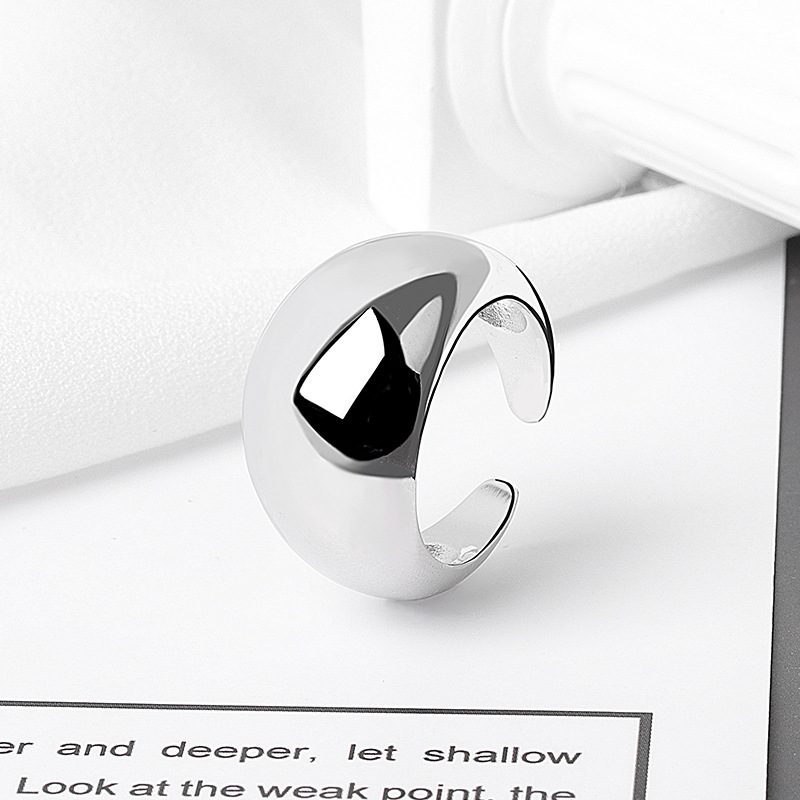 Nhẫn Đeo Tay Kim Loại Đơn Giản Thời Trang Dành Cho Nữ