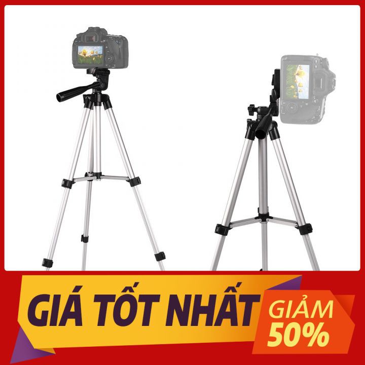 Tripod  TF 3110 chân kê máy ảnh, điện thoại về hàng, chiều dài lên đến 1m. Thích hợp cho các chị livetrime bán hàng ....