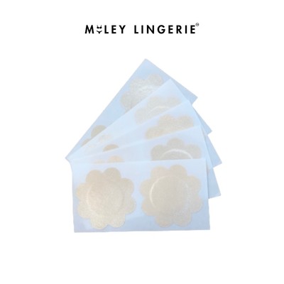 Cặp Miếng Dán Ngực Miley Lingerie Hoa 5 Cánh Chính Hãng