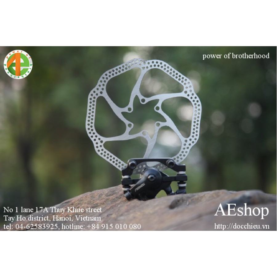 đĩa phanh xe đạp AVID BB5 BB7 HS1 160mm