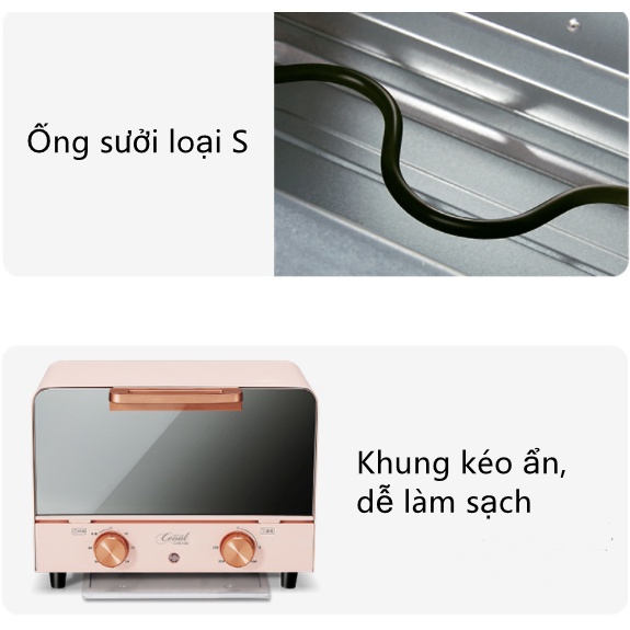 Lò Nướng Dung Tích 10L，Lò Nướng Mini