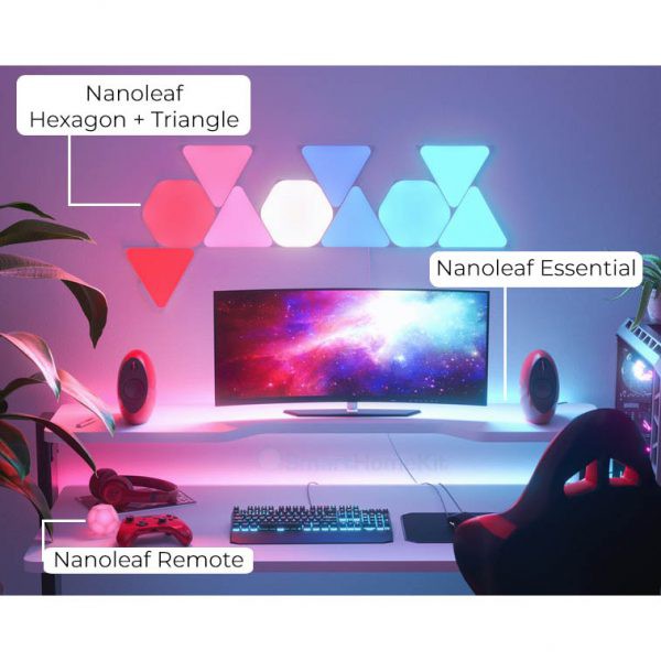 LED dây Nanoleaf Essential Lightstrip Starter Kit 2M - đèn 16 triệu màu thông minh RGB