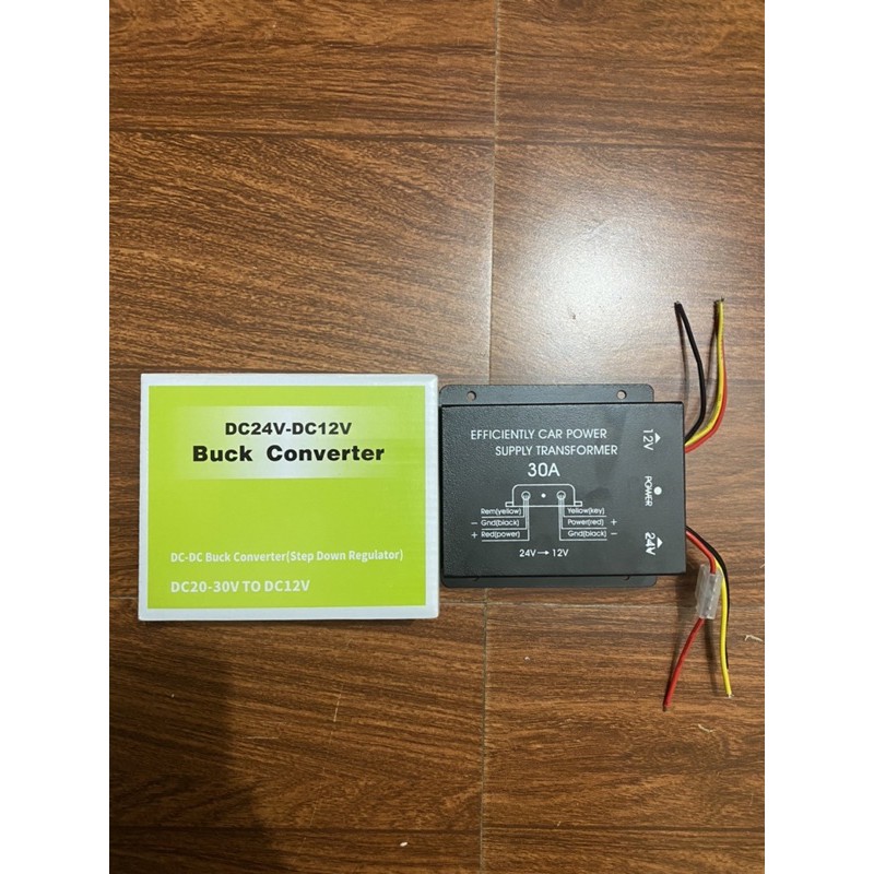 Bộ đổi nguồn 24v xuống 12v 30A dùng để đấu sub , màn android -bảo hành 1 năm