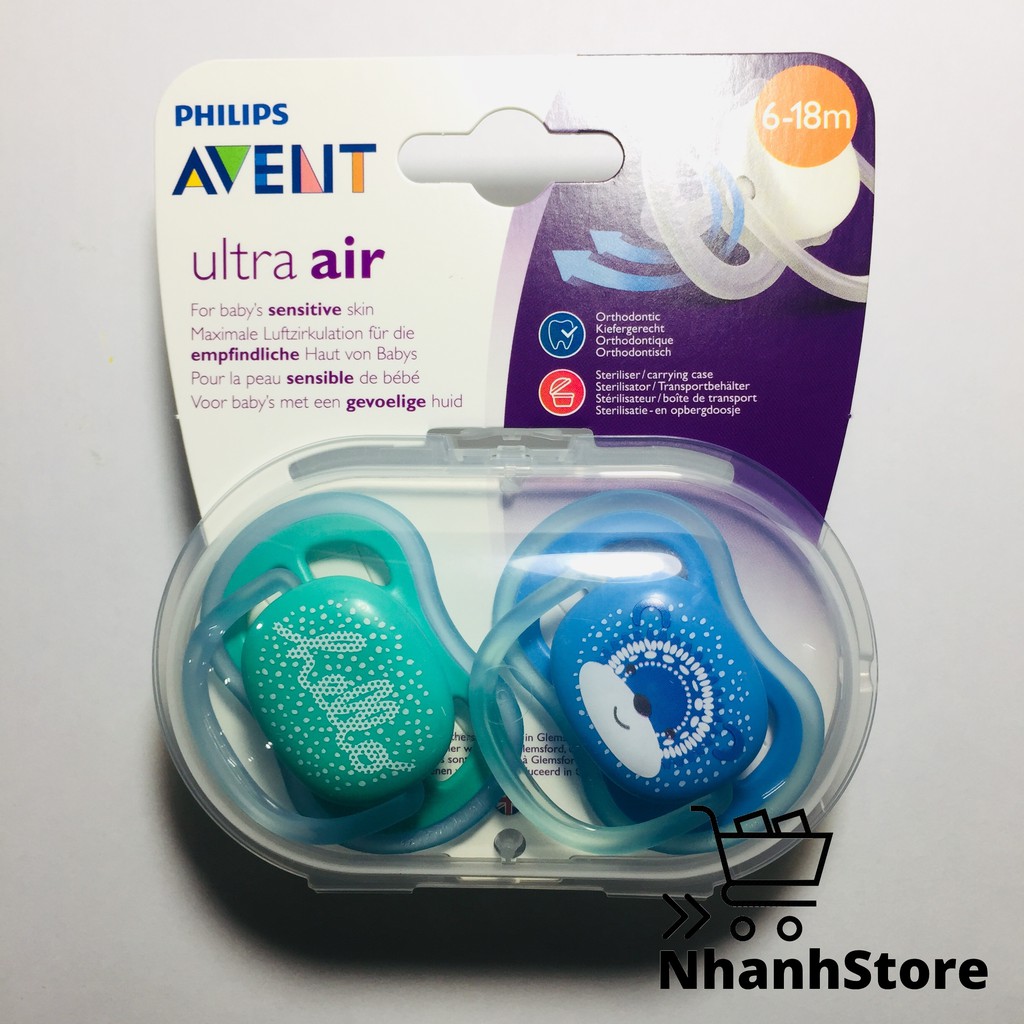Ty ngậm thông khí Philips AVENT Ultra Air
