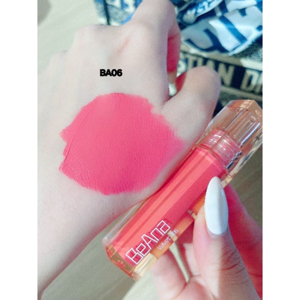 Son kem lì lâu trôi Beana cao cấp màu Hồng Anh Đào BA06 cho các cô nàng tiểu thư, nhẹ nhàng