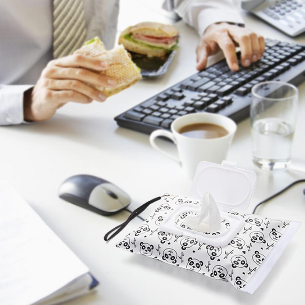 Túi Đựng Khăn Giấy Dạng Vỏ Sò Tiện Lợi Dễ Sử Dụng