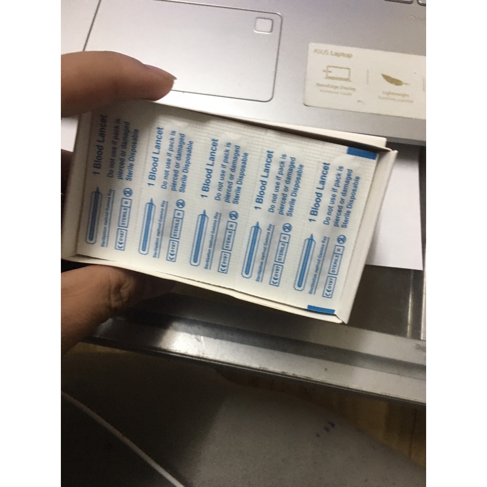 Kim chích mụn - Kim nể mụn - Hộp 200c