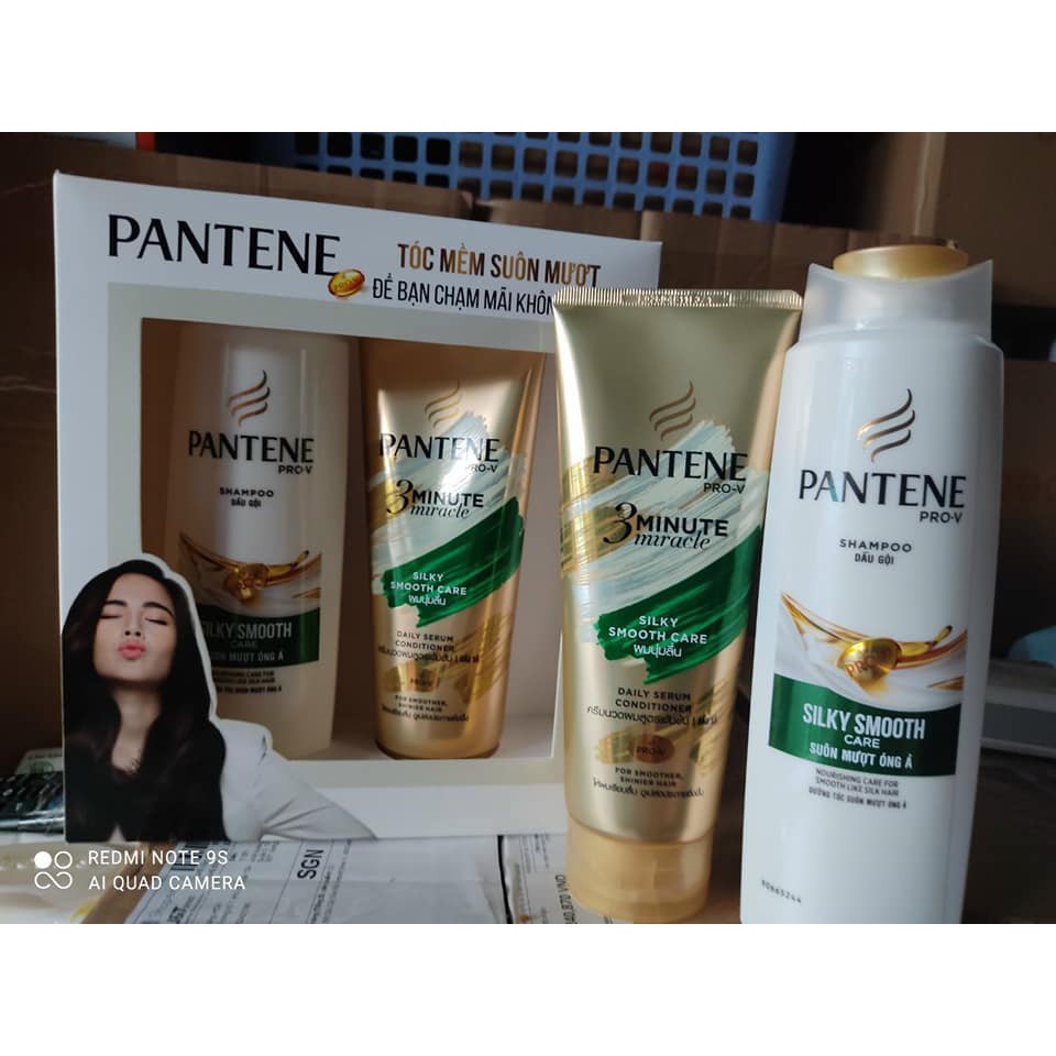 cặp gội xả pantene