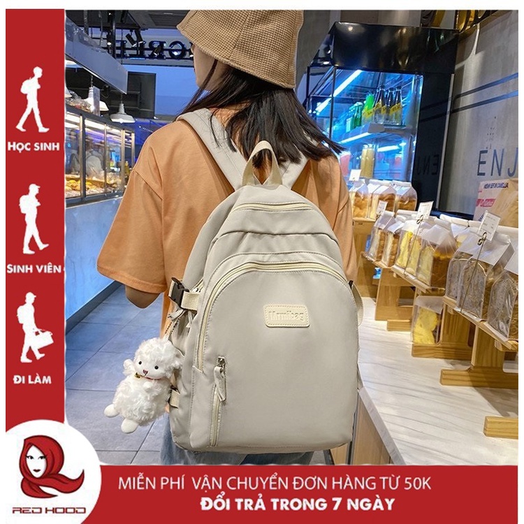 Balo thời trang đi học nam nữ thời trang hàn quốc unisex chống thấm cao cấp REDHOOD- RD-02