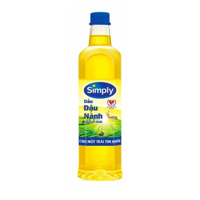 DẦU ĂN ĐẬU NÀNH SIMPLY 1 LÍT