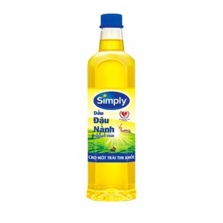 Dầu ăn đậu nành simply 1 lít