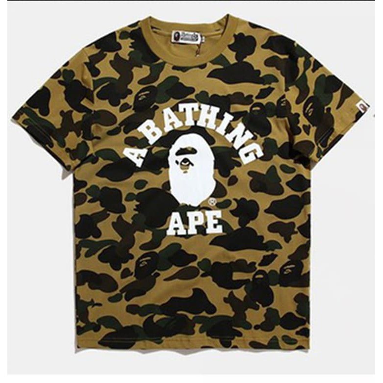 [Freeship]áo thun Bape camo xanh ,áo phông Bape camo xanh, t-shirt bape,tee Bape