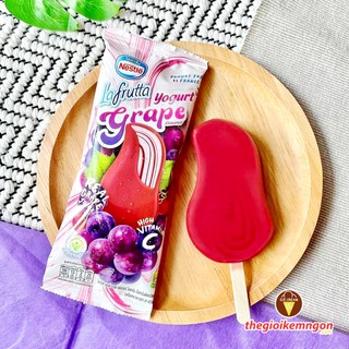 Kem sữa chua nho đen La Frutta Grape Nestle 67g