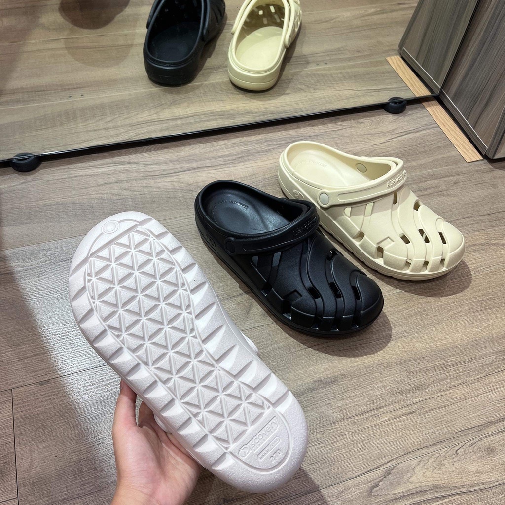 [CHÍNH HÃNG] Dép Sục Rọ &quot;CROCS&quot; DISCOVERY Expedition - màu All Black