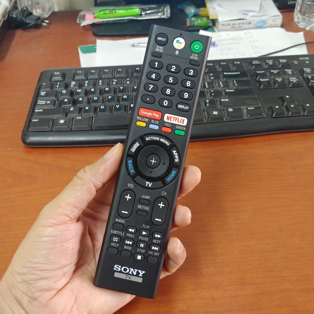 [Mã 159ELSALE hoàn 7% đơn 300K] Điều khiển - Remote TV Sony bằng giọng nói Voice RMF-TX300U.