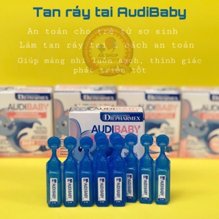 Dung dịch làm tan ráy tai Audibaby 10 ống