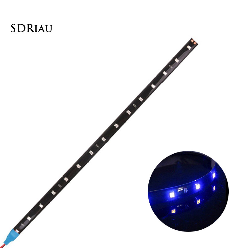 Dải đèn LED 15 hạt đèn chống thấm nước linh hoạt cho xe hơi 3528SMD