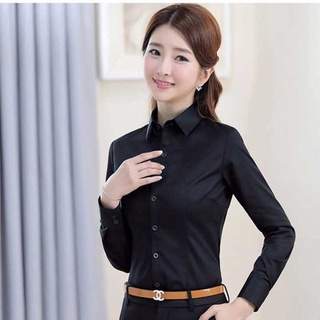 áo sơ mi nữ cao cấp dài tay phong cách hàn quốc