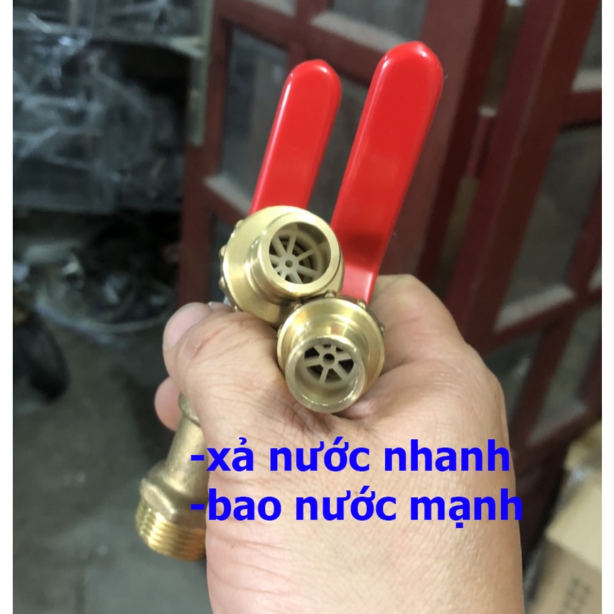 VÒI XẢ NƯỚC Vòi hồ VÒI NƯỚC HÀNH LANG ĐỒNG THAU F8005 vòi mát giặt vòi nước HÀNG CHẤT LƯỢNG NƯỚC MẠNH