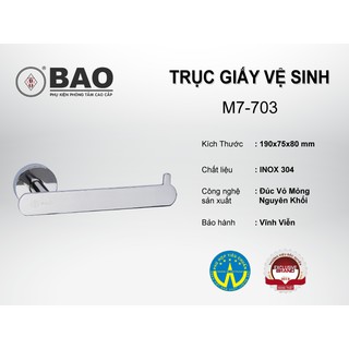 TRỤC ĐỂ GIẤY VỆ SINH BAO M7-703