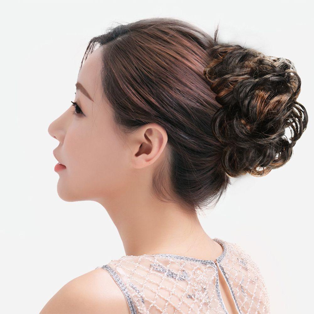 Bộ Tóc Giả Hình Tròn Dày Dặn Thời Trang Dành Cho Nữ