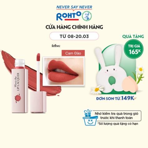 Son kem lì Miracle Apo Lip Lacquer Matte 3ml (bao bì mới) 💄