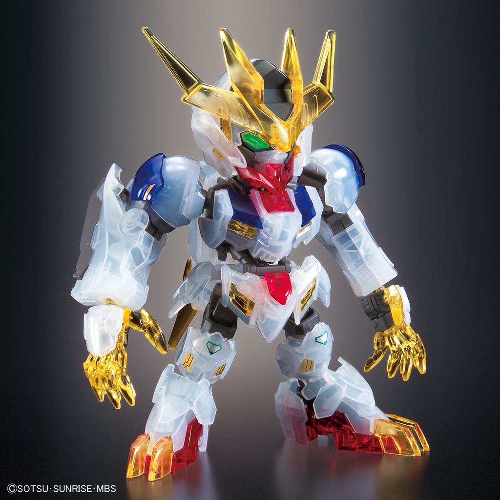 Mô Hình Lắp Ráp Gundam SD CS Barbatos Lupus Rex Clear Color (có 2 frame SD và CS)