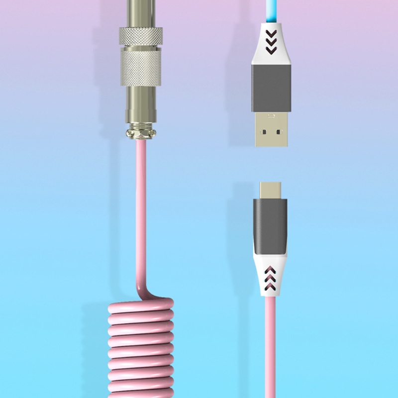 Dây Cáp Bàn Phím Cơ Nối Dài 2 2m 7 2ft Type-C Sang USB