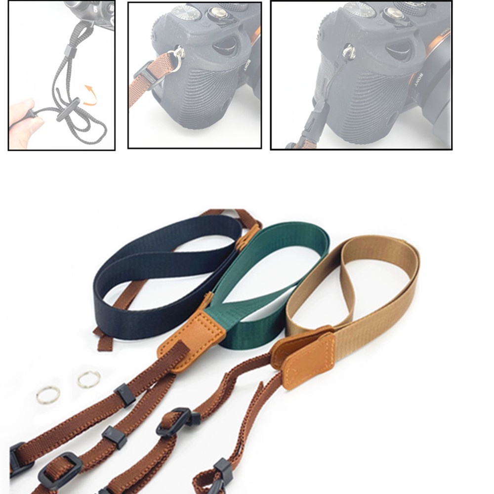Dây Đeo Vai Bằng Nylon Trơn Cho Máy Ảnh Sony Fuji
