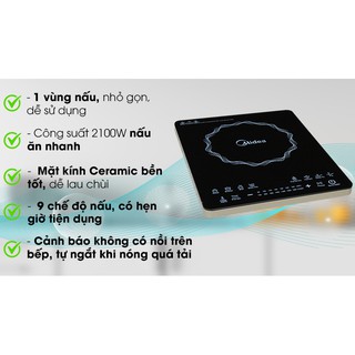 Bếp từ Midea MI-T2114DC