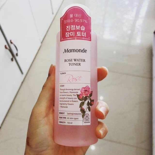 Best Seller - Nước Hoa Hồng Không Cồn Mamonde Rose Water Toner