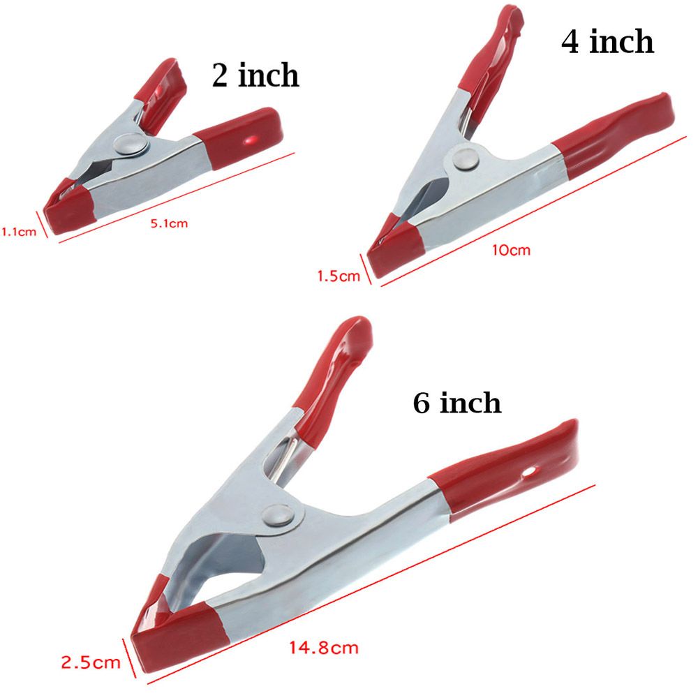 1 Kẹp cố định hình chữ A bằng kim loại dùng gia công đồ gỗ